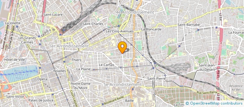 localisation de l'entreprise MADAME MARIE FURIOSI à MARSEILLE