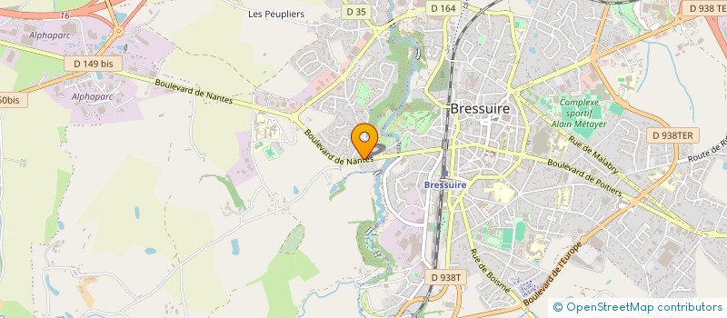 localisation de l'entreprise MADAME MARIE FUSEAU  BRESSUIRE