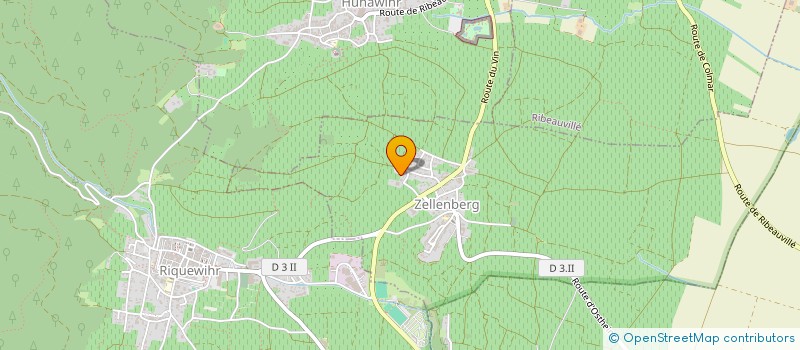 localisation de l'entreprise MADAME MARIE FUX  ZELLENBERG