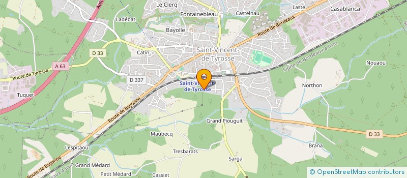 localisation de l'entreprise MADAME MARIE GABARRUS  SAINT-JEAN-DE-MARSACQ