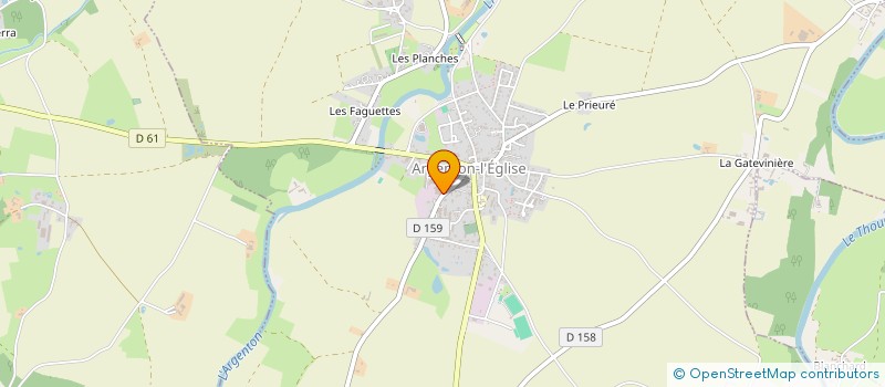 localisation de l'entreprise MADAME MARIE-GABRIELLE GEST  LORETZ-D'ARGENTON