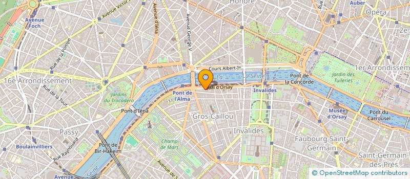 localisation de l'entreprise MADAME MARIE-GABRIELLE GUENA  PARIS