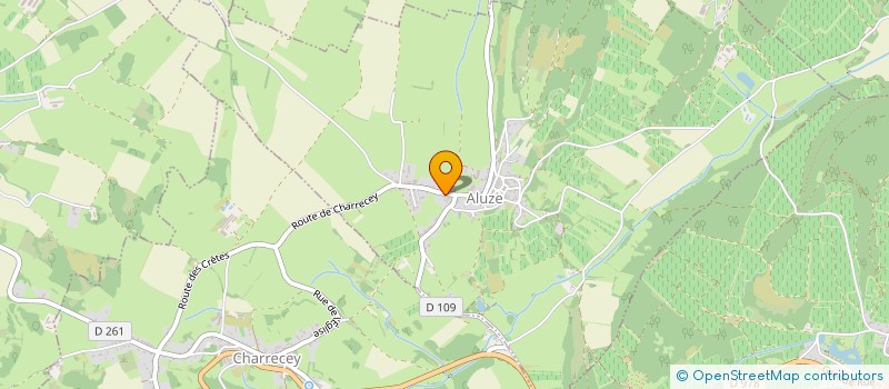 localisation de l'entreprise MADAME MARIE-GABRIELLE JONNIER  ALUZE