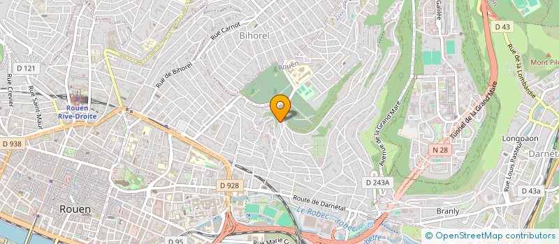 localisation de l'entreprise MADAME MARIE-GABRIELLE PARAIRE à ROUEN