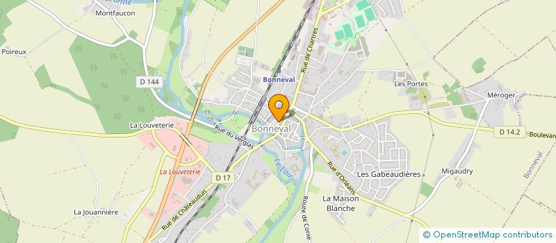 localisation de l'entreprise MADAME MARIE-GABRIELLE PEDONE  BONNEVAL