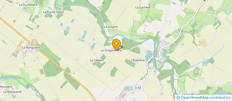 localisation de l'entreprise MADAME MARIE GABRIELLE SIRE à MONTAIGU-VENDEE