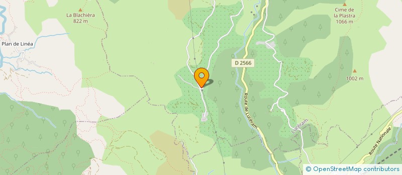 localisation de l'entreprise MADAME MARIE-GABRIELLE VILLA  LUCERAM