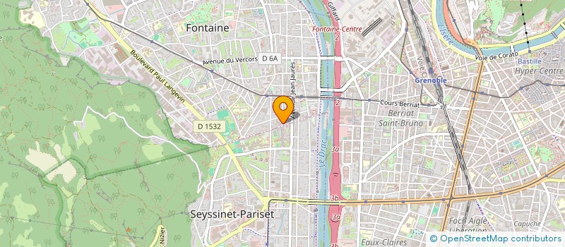 localisation de l'entreprise MADAME MARIE-GAELLE CITTON à FONTAINE