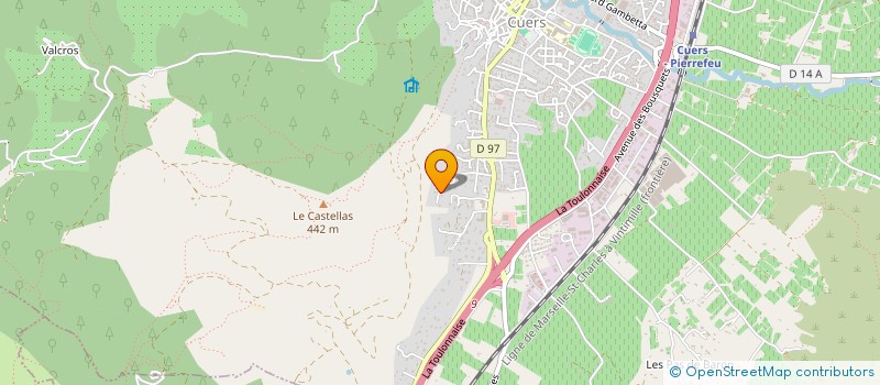 localisation de l'entreprise MADAME MARIE GAELLE SAMMUT  CUERS