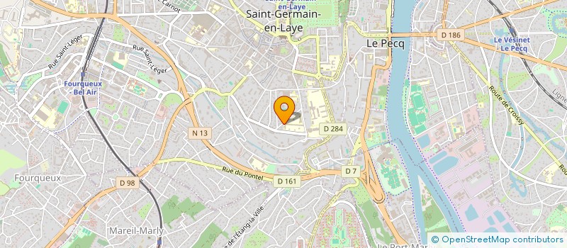 localisation de l'entreprise MADAME MARIE GAILLAC à SAINT-GERMAIN-EN-LAYE