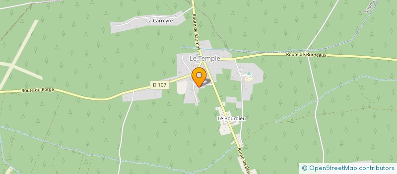 localisation de l'entreprise MADAME MARIE GAILLARD  LACANAU