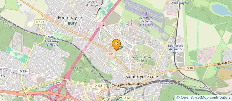 localisation de l'entreprise MADAME MARIE GAILLOT à SAINT-CYR-L'ECOLE