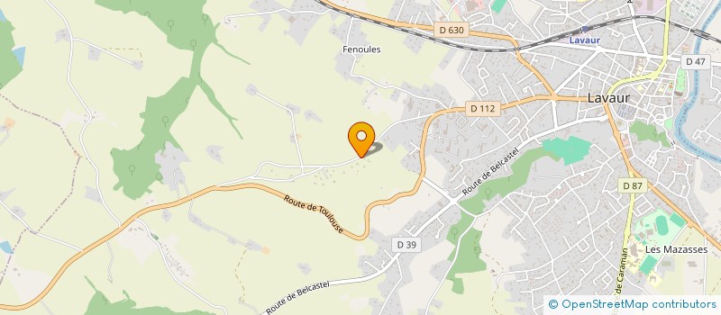 localisation de l'entreprise MADAME MARIE GALAUP  LAVAUR