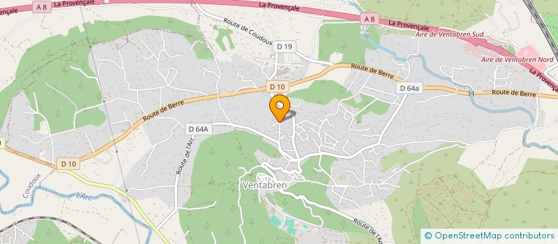 localisation de l'entreprise MADAME MARIE GALITZINE  VENTABREN