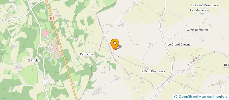 localisation de l'entreprise MADAME MARIE GALLAIS  QUINTIN