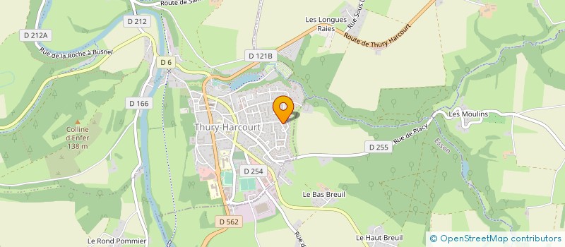 localisation de l'entreprise MADAME MARIE GALLAY  THURY-HARCOURT-LE-HOM