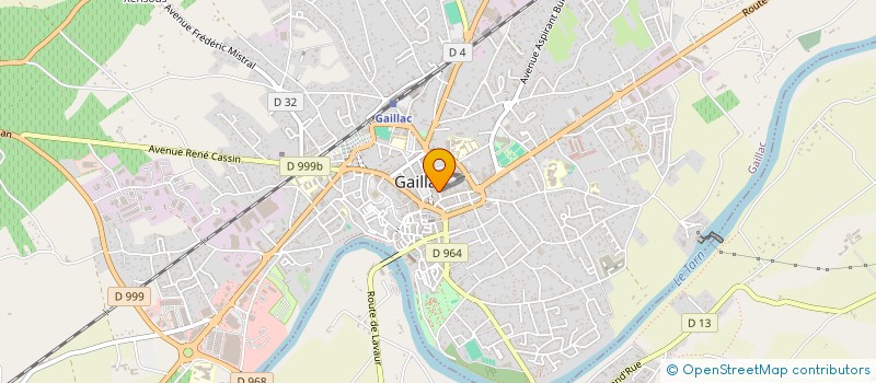 localisation de l'entreprise MADAME MARIE GALLEGO à GAILLAC