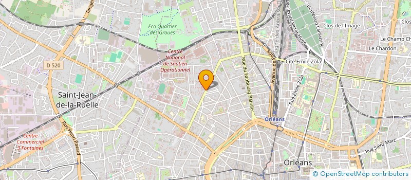 localisation de l'entreprise MADAME MARIE GALLIER à ORLEANS