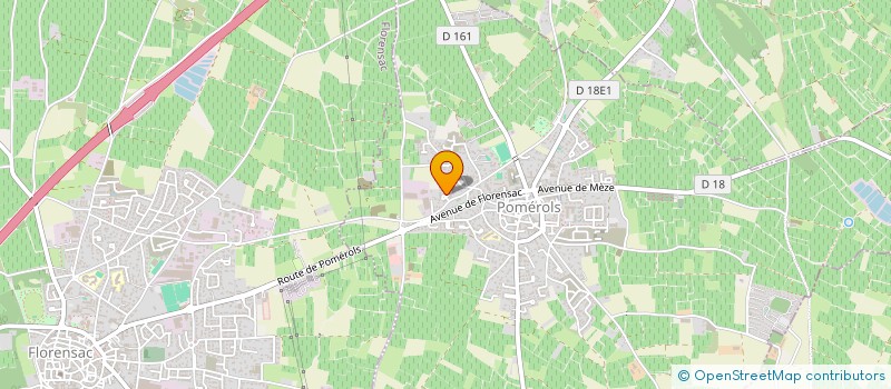 localisation de l'entreprise MADAME MARIE GALMICHE  POMEROLS