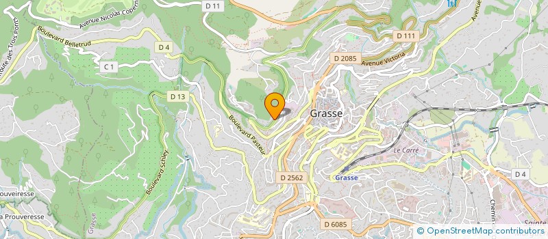 localisation de l'entreprise MADAME MARIE GANTOIS à GRASSE