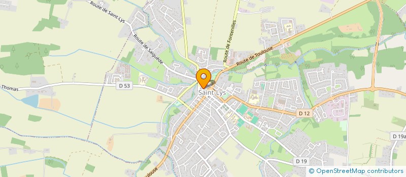 localisation de l'entreprise MADAME MARIE GARAUD  SAINT-LYS