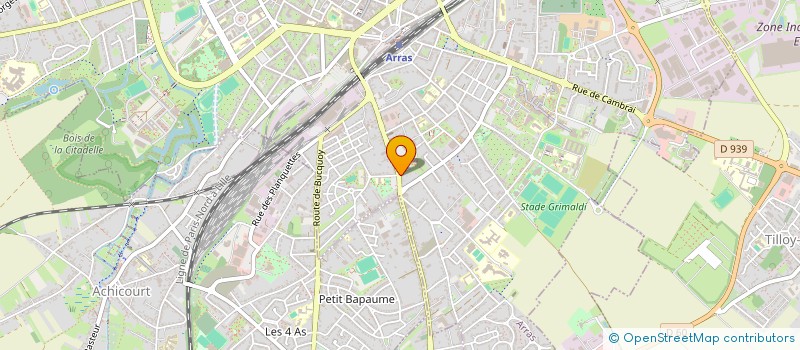 localisation de l'entreprise MADAME MARIE GARBEZ à ARRAS