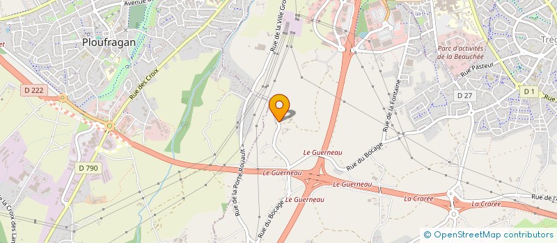 localisation de l'entreprise MADAME MARIE GARCIA à TREGUEUX