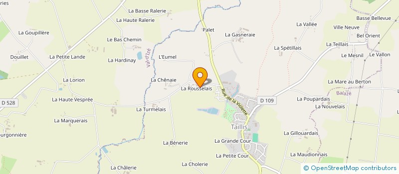 localisation de l'entreprise MADAME MARIE GARDAN  TAILLIS