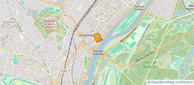 localisation de l'entreprise MADAME MARIE GARONNAIRE à SURESNES