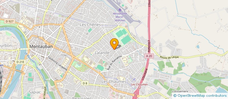 localisation de l'entreprise MADAME MARIE GARRIGUES à MONTAUBAN