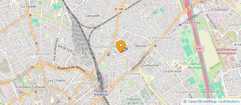localisation de l'entreprise MADAME MARIE GASNAULT à TOULOUSE