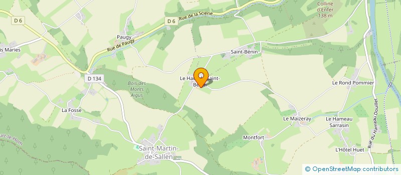 localisation de l'entreprise MADAME MARIE GASNIER  THURY-HARCOURT-LE-HOM