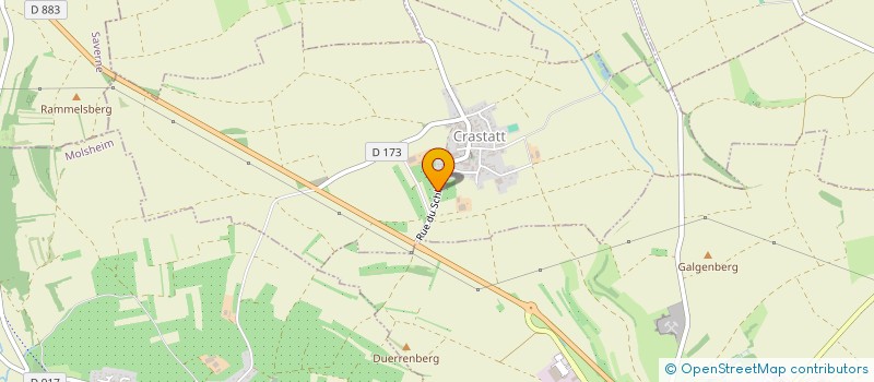 localisation de l'entreprise MADAME MARIE GASSMANN  CRASTATT