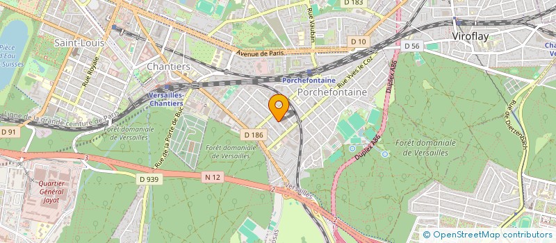 localisation de l'entreprise MADAME MARIE GATINEAU à VERSAILLES