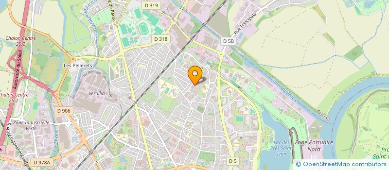 localisation de l'entreprise MADAME MARIE GAUDILLAT  CHALON-SUR-SAONE