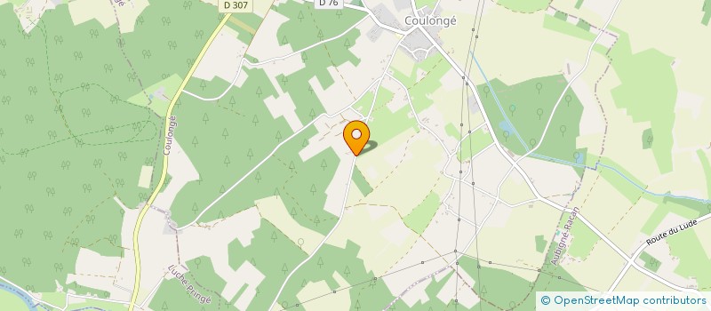 localisation de l'entreprise MADAME MARIE GAUDIN  SAINT GERMAIN D'ARCE