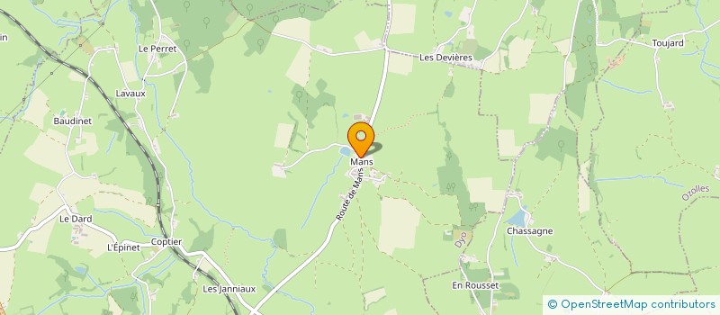 localisation de l'entreprise MADAME MARIE GAUDIN DE VILLAINE  DYO