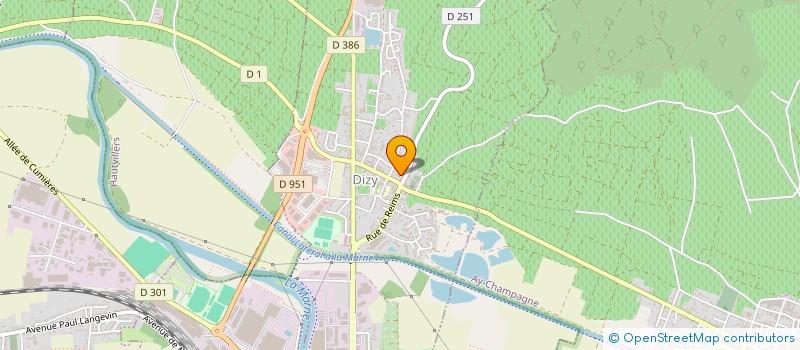 localisation de l'entreprise MADAME MARIE GAUGE  DIZY