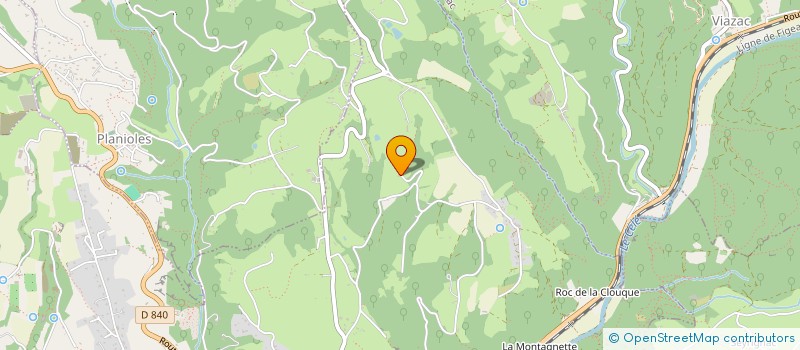 localisation de l'entreprise MADAME MARIE GAULIER  FIGEAC