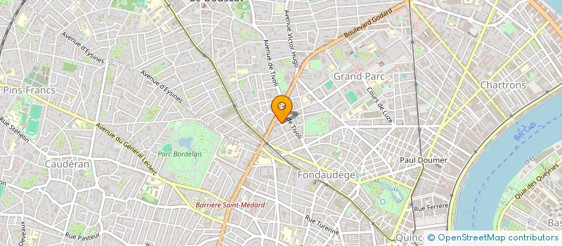 localisation de l'entreprise MADAME MARIE GAUREL à BORDEAUX