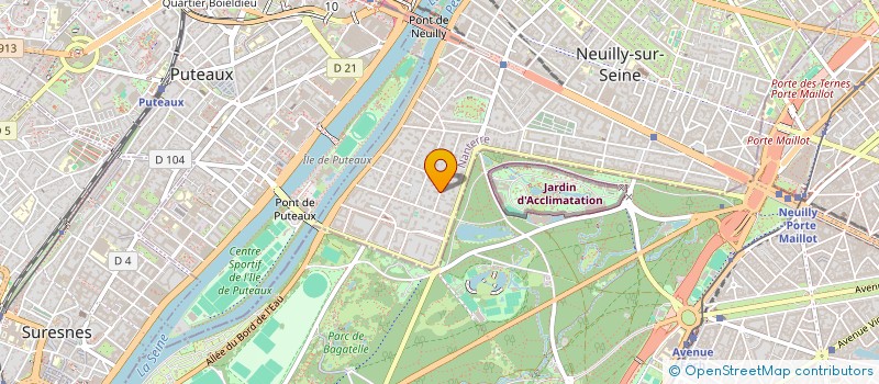 localisation de l'entreprise MADAME MARIE GAUTHIER à NEUILLY-SUR-SEINE