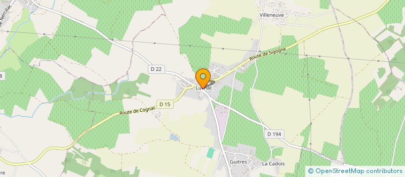 localisation de l'entreprise MADAME MARIE GAUTHIER à FOUSSIGNAC