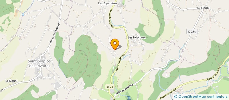 localisation de l'entreprise MADAME MARIE GAUTHIER  SAINT-GEOIRE-EN-VALDAINE