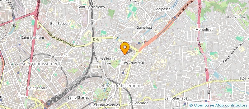localisation de l'entreprise MADAME MARIE GAUTHIER à MARSEILLE