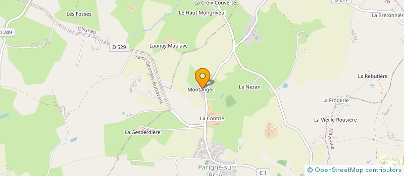 localisation de l'entreprise MADAME MARIE GAUTIER à PARIGNE-SUR-BRAYE