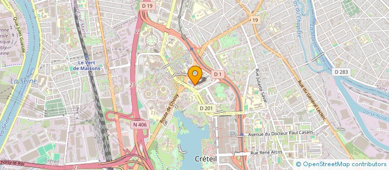 localisation de l'entreprise MADAME MARIE GAUTIER  CRETEIL