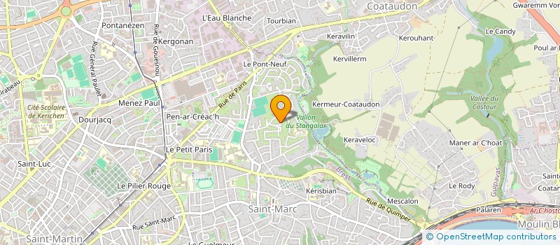 localisation de l'entreprise MADAME MARIE GAUVAIN à BREST