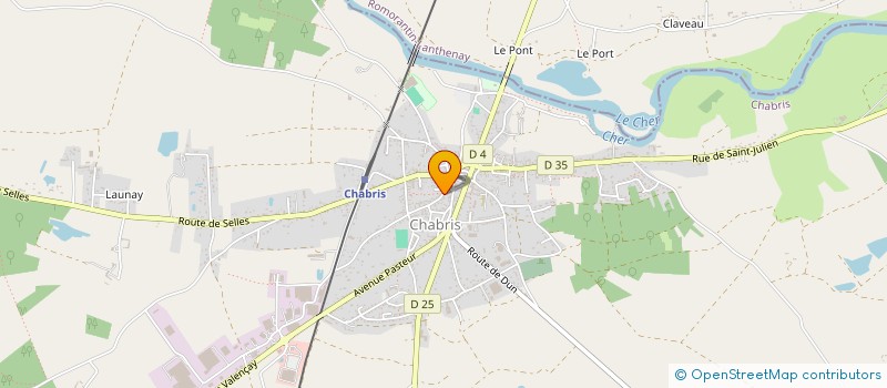 localisation de l'entreprise MADAME MARIE GAVEAU à CHABRIS