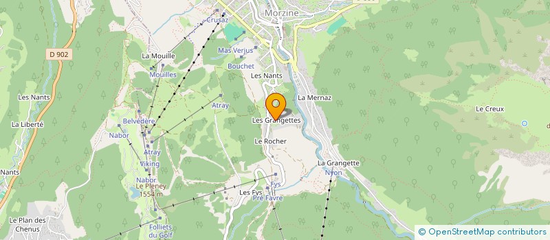 localisation de l'entreprise MADAME MARIE GAYDON à MORZINE