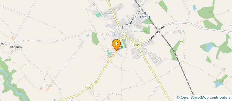 localisation de l'entreprise MADAME MARIE GEAI-LAVAL  LATHUS SAINT REMY